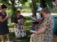 В Минусинском районе прошел книжный фестиваль «Читающие дворы»