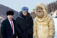Бывший глава Кузбасса Аман Тулеев просил чиновников переодеваться в снежного человека