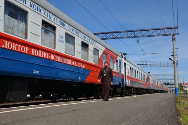 В Минусинск прибыл поезд здоровья