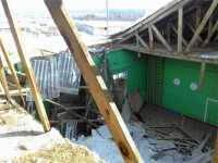 На юге края рухнула крыша школы