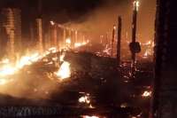 В Хакасии сгорели более 1200 свиней