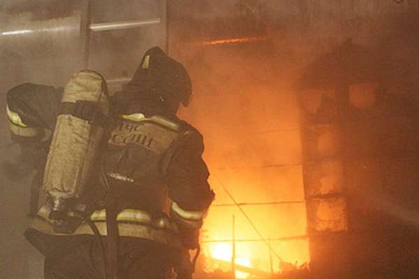 В столице Хакасии сгорела хлебопекарня