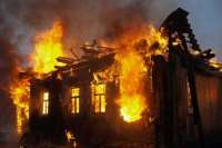 В Минусинском районе подожгли дом
