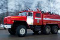 В Минусинский кадетский корпус вновь прибыли пожарные