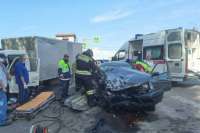 В Минусинске в результате серьезного ДТП пострадали 2 человека