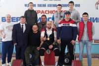 Тяжелоатлеты Минусинска привезли три медали с краевого турнира