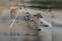 На трассе в Тыве по вине пьяного водителя погибли пять человек, в том числе ребёнок