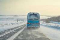 На юге края частично прервано автобусное сообщение с Хакасией