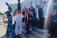 Тува встретила детей из затопленных районов Иркутской области