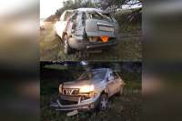 В Хакасии в дорожной аварии пострадал непристегнутый пассажир