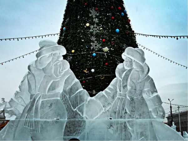 В Минусинске определяются с тематикой ледовых скульптур на Соборной площади