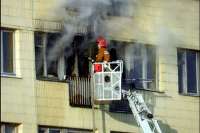В Черногорске при пожаре в общежитии эвакуировалось 30 человек