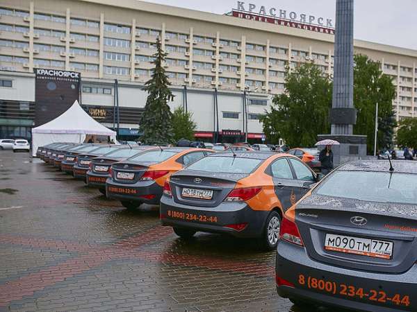 Автомобиль в прокат за 5 рублей: каршеринг теперь и в Красноярске