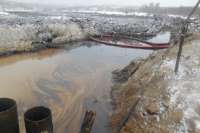В Каратузском районе на месте работы золотарей нашли загрязнение воды