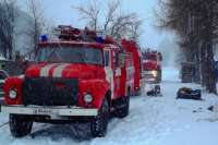 В Хакасии при пожаре спасли пенсионера
