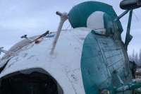 На севере Красноярского края разбился вертолет