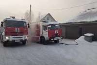 Неисправность печей привела к пожарам в Минусинске и поселке Курагино