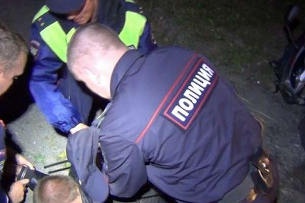В Идринском районе пьяный мотоциклист пытался скрыться от автоинспекторов