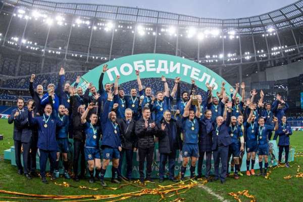 «Енисей-СТМ» стал девятикратным обладателем Кубка России по регби