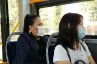 В Минусинске теперь в общественном транспорте и такси необходимо ездить только в масках