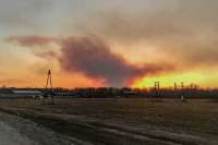 Огненные выходные: в нескольких районах Хакасии полыхала степь