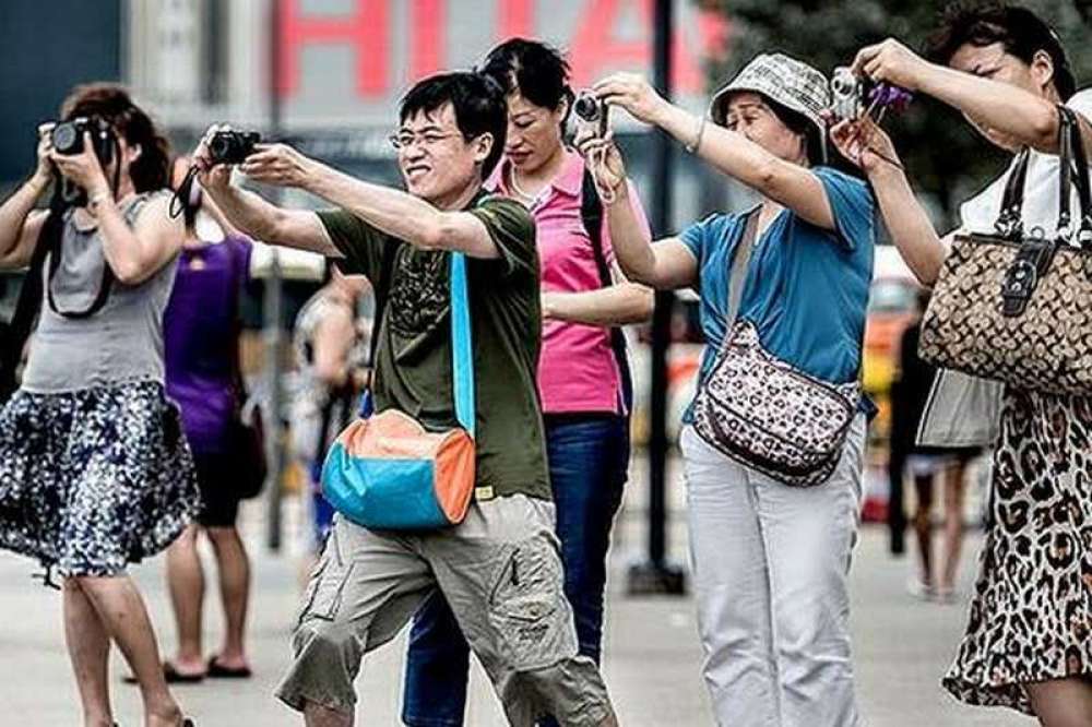 Японские туристы