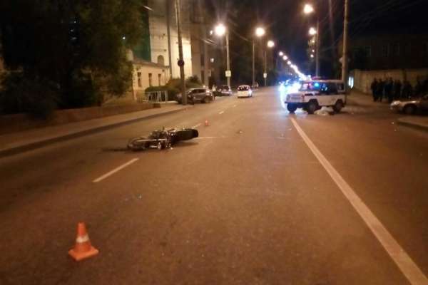 В Красноярске мотоциклист погиб, врезавшись в иномарку