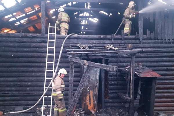 В Ширинском районе при пожаре погиб мужчина