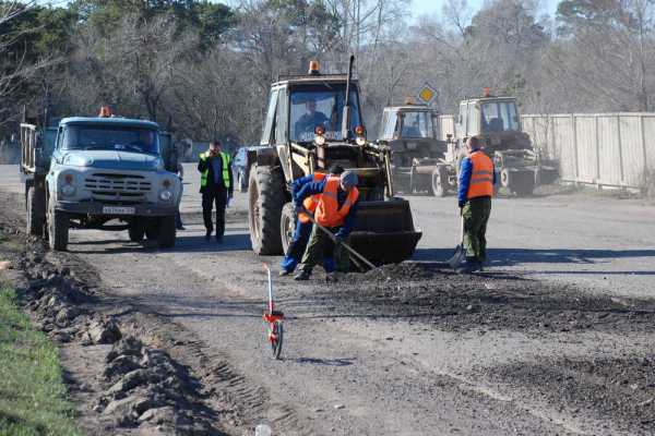 Ямочный ремонт дорог в Минусинске завершат к празднику Первомая
