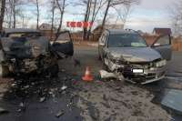 В Хакасии в дорожной аварии серьезно травмирована девочка-подросток