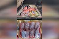 В Красноярске уничтожили более 30 кг голени цыпленка