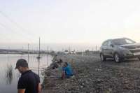 Минусинские рыбаки облюбовали искусственное озеро на Сотниченко