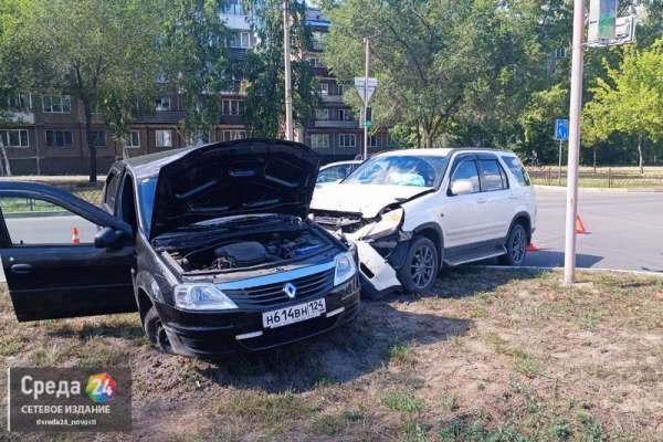 Утро понедельника началось в Минусинске с дорожной аварии с пострадавшим