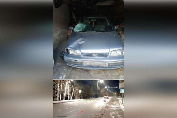 В Красноярске водитель сбил ребенка и скрылся с места аварии