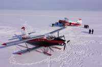 На Красноярском водохранилище отработали навыки по спасению экипажа самолёта