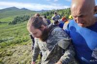 Туриста из Московской области спасли в горах Хакасии