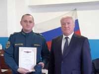 Пожарных Минусинска поздравили с профессиональным праздником