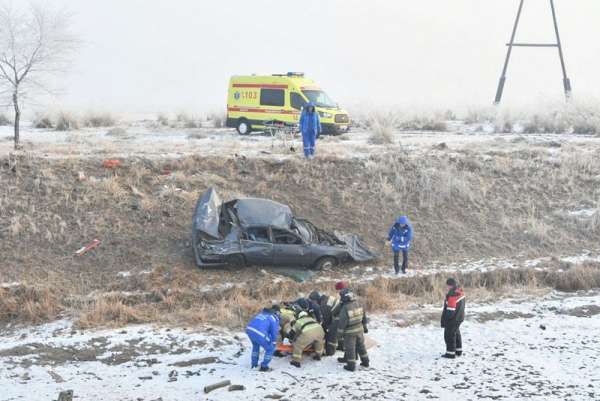 В Хакасии на Аскизском тракте в ДТП погиб водитель