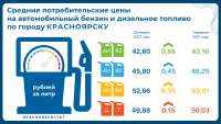 В Красноярском крае, Хакасии и Туве выросли цены на бензин