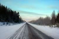 Погода внесла коррективы в движение транспорта на трассах Красноярского края
