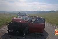 В Хакасии в лобовом столкновении с пассажирской «Газелью» погиб водитель легковушки
