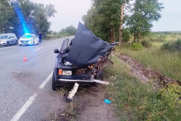 В Хакасии в дорожной аварии погибли два человека