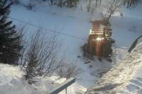 В Курагинском районе КАМАЗ опрокинулся на лед