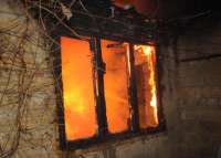 На юге Хакасии при пожаре погиб неизвестный