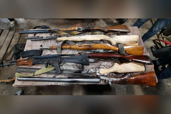 Житель Красноярского края хранил дома несколько видов оружия