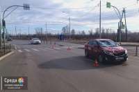 В Минусинске на пешеходном переходе сбили школьника