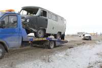 В Хакасии столкнулись два отечественных авто