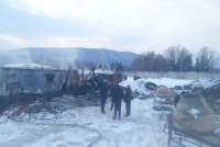 В Курагинском районе в пожаре погибли четыре вахтовика