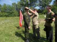 В Минусинске курсантам военно-патриотического клуба вручили оливковые береты