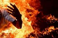 В Саяногорске мужчина нечаянно сжег своего приятеля и пойдет за это под суд